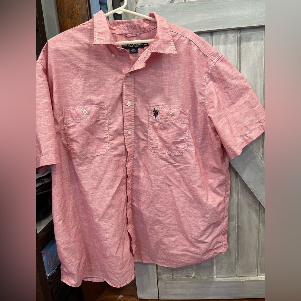 Polo button up short sleeve